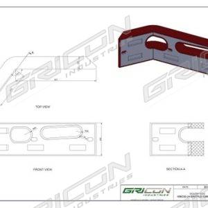 10SC32 Rear Polyurethane Bumper (LH/RH) - Standard
